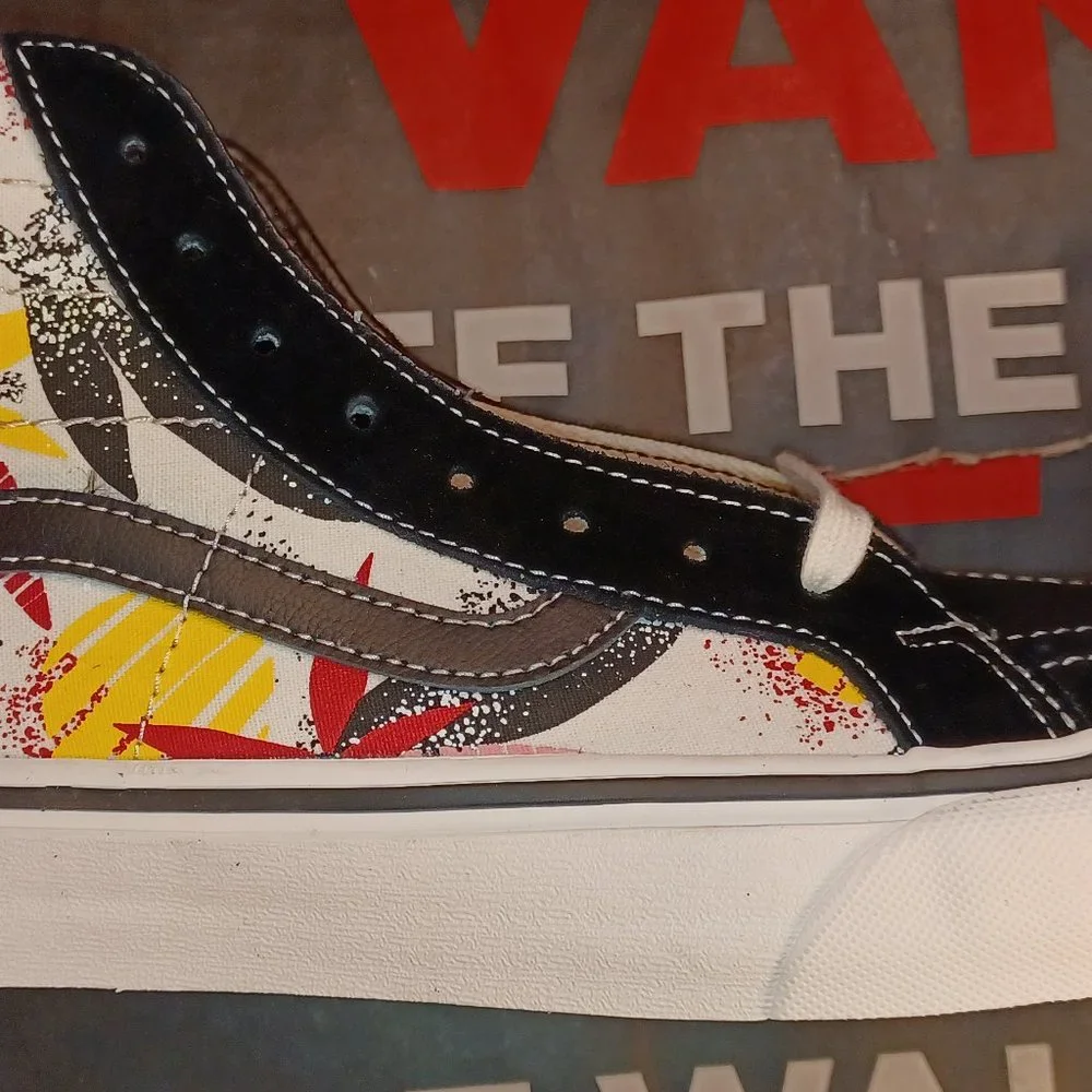 Vans Sk8 Hi 38 Decon S Tropical Palm Men's 9/Women's 10.5 VN0A4UWN2UD